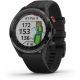 Garmin Approach S62 GPS Golf Watch - Black Ceramic Bezel - Black Band