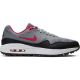 Nike Air Max 1 G Golf Shoes - Particle Grey/University Red-Black-White