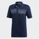adidas Essentials Textured Tipped Polo Shirt - Collegiate Navy/Grey Three 1