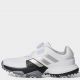adidas Junior adipower Boa Golf Shoes - White/Silver Metallic/Core Black 1