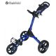 FastFold Kliq 3 Wheel Golf Trolley - Blue/Black
