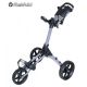 FastFold Kliq 3 Wheel Golf Trolley - Grey/Black