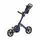 FastFold Mission 5.0 3 Wheel Golf Trolley - Blue/Black
