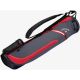 Callaway Hyper Lite 1 Single Strap Pencil Bag - Titanium/Red/White @Aslan Golf and Sports