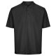 Island Green Essentials Pique Polo Shirt - Black