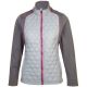 ProQuip Ladies Therma Tour Quilted Jacket Sarah - Grey @Aslan Golf And Sports
