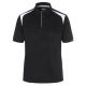ProQuip Technical Panel Polo Shirt - Black @Aslan Golf and Sports