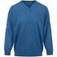 ProQuip Lambswool V Neck Sweater - Mariner @Aslan Golf And Sports