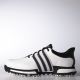 Adidas Tour360 Boost Golf Shoes - White/Core Black/Core Black 4