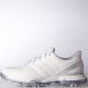 adidas Womens adipower Boost III Golf Shoes - White/Matte Silver