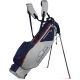 Sun Mountain 2022 Two5 Plus Stand Bag - Cement/Navy/Inferno