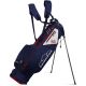 Sun Mountain 2022 Two5 Plus Stand Bag - Navy/White/Red