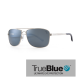Sundog Credo Eyeware - True Blue - Shiny Silver / Smoke