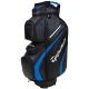 Taylormade Deluxe Golf Cart Bag - Black/Blue N78179 Profile View @aslangolf