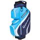 Taylormade Deluxe Golf Cart Bag - Light Blue N78181 Profile View @aslangolf