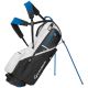 Taylormade FlexTech Golf Stand Bag - Black/White/Blue N78273
