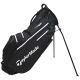 Taylormade FlexTech Waterproof Golf Stand Bag- Black N78187 Profile View @aslangolf