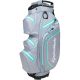 Taylormade Storm Dry Waterproof Cart Bag - Gray Profile View N78186 @aslangolf