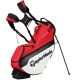 TaylorMade Tour Stand Bag - Black/Charcoal/Red