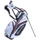 Taylormade Waterproof Carry Stand Bag White/Black/Red @Aslan Golf
