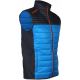 Proquip Therma Pro Quilted Gilet - Pewter/Cyan @Aslan Golf And Sports