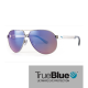 Sundog Uptown Eyeware - TrueBlue - Silver / Brown (Blue mirror)