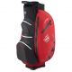 Wilson Staff Dry Tech II Cart Bag - Red/White/Black