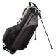 Wilson Staff Feather Golf Stand Bag - Black/Charcoal/Silver