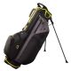 Wilson Staff Feather Golf Stand Bag - Black/Silver/Citron
