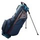 Wilson Staff Feather Golf Stand Bag - Navy/Charcoal/Light Blue