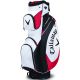 Callaway X Series Cart Bag - White/Black/Red @Aslan Golf and Sports 