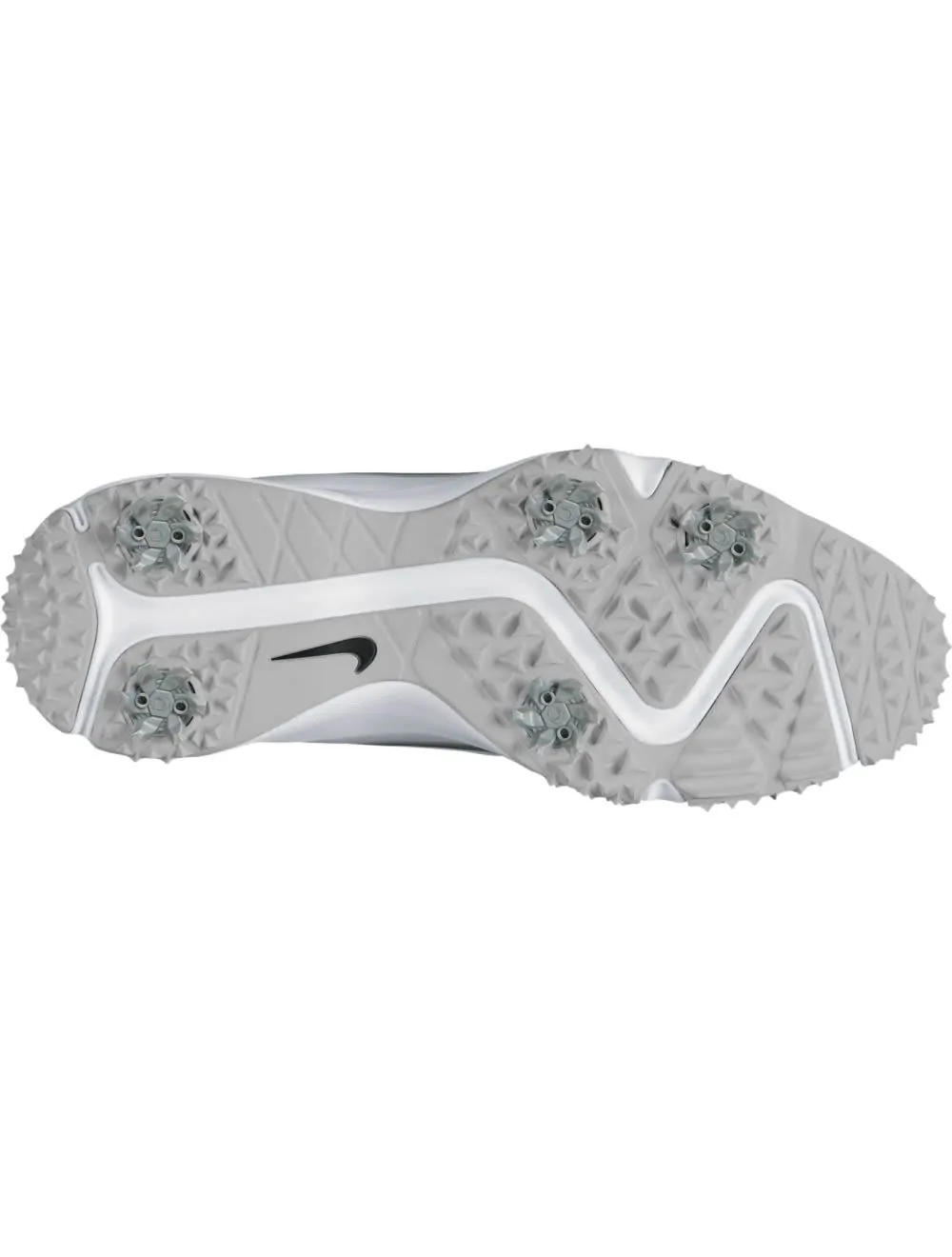 Nike Air Zoom Rival 5 Golf Shoes WHITE BLACK WOLF GREY Aslan Golf