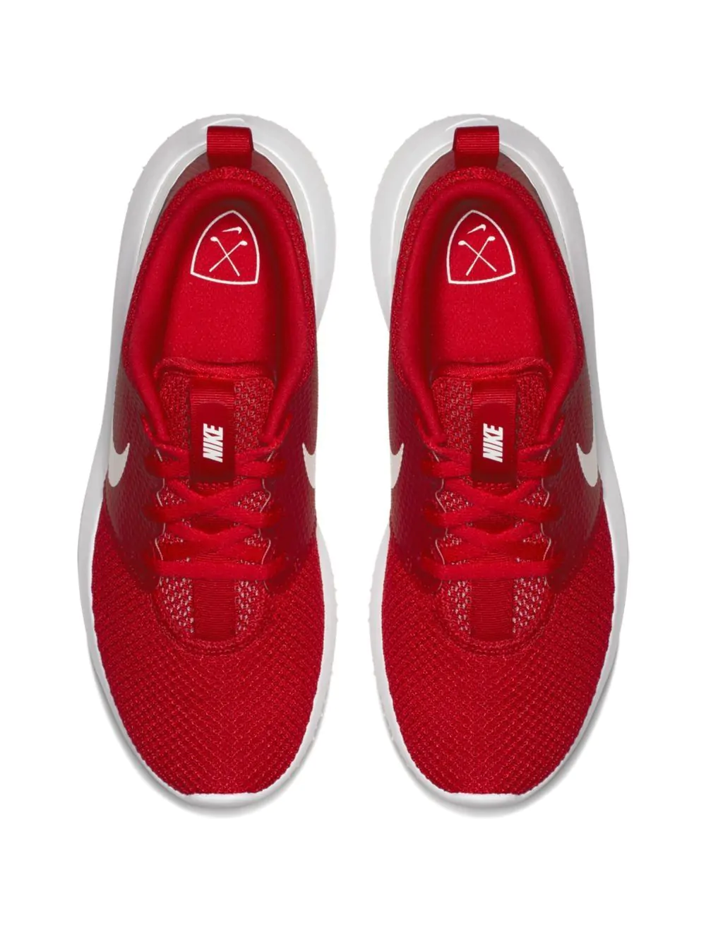 Red nike on sale roshe golf shoes
