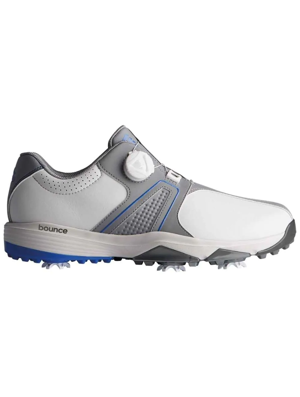 Acerca de la configuración Mierda Paseo adidas 360 Traxion Boa Wide Golf Shoes - Grey/Grey/Blue | Aslan Golf
