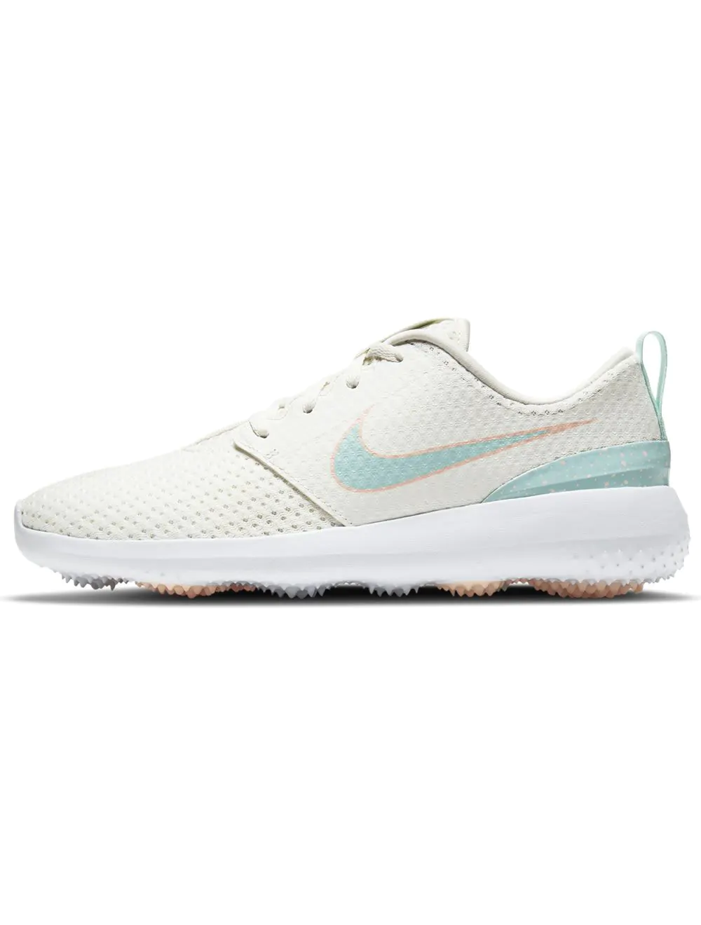 Nike Ladies Roshe G Golf Shoes Sail Light Dew Crimson Tint White