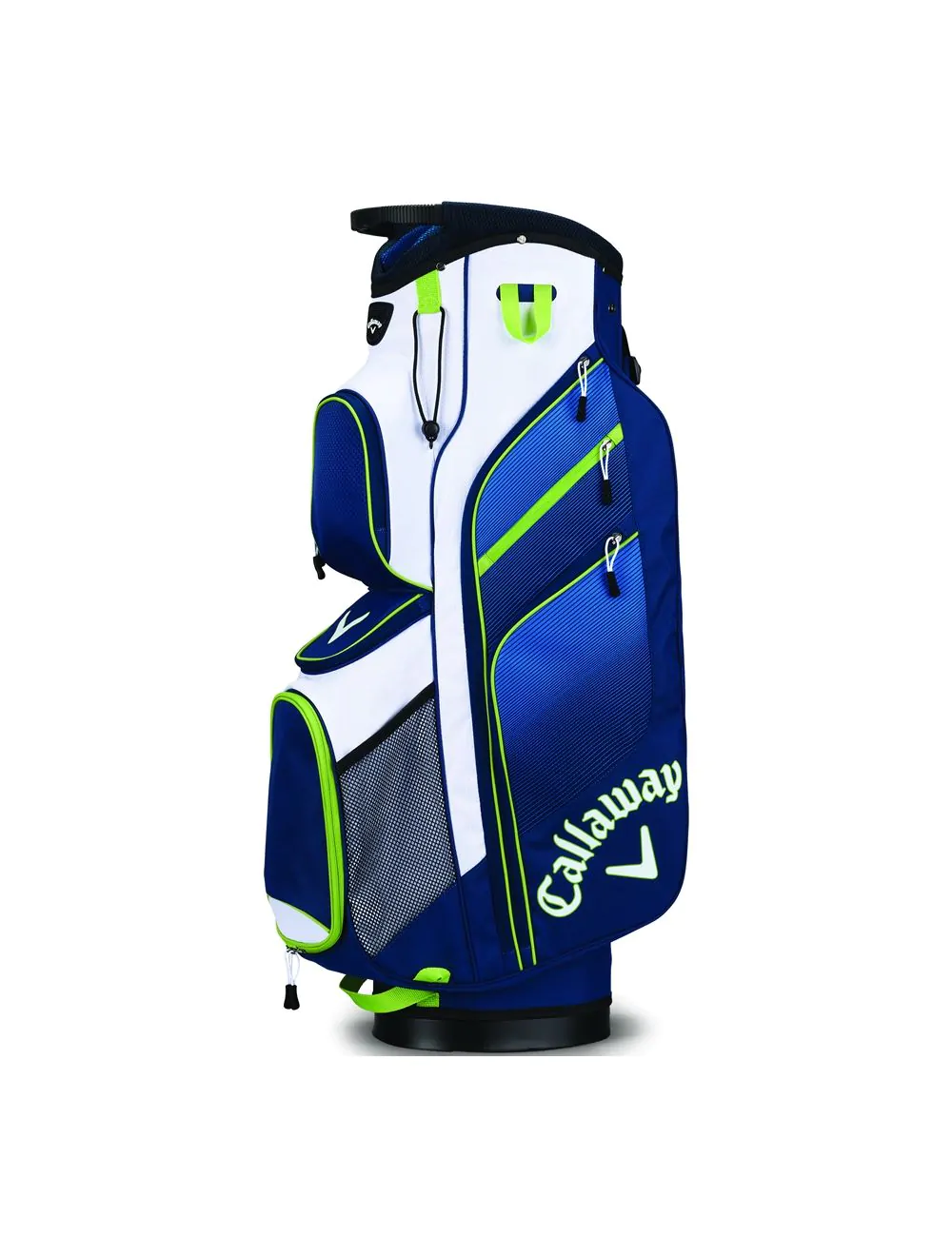 Callaway 2018 Chev Org Cart Bag Navy Blue Neon Green