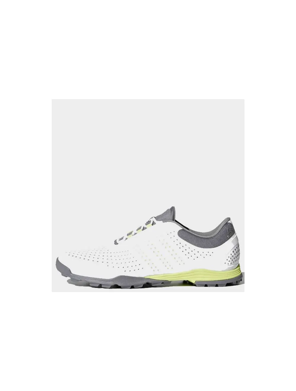 adidas Womens adipure Sport Golf Shoes White Grey Heather Semi
