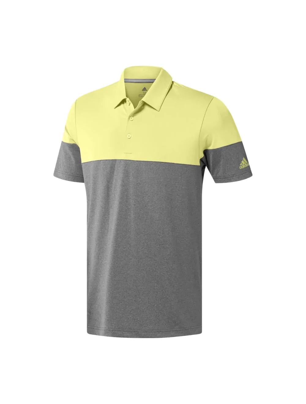 Yellow adidas clearance golf shirt