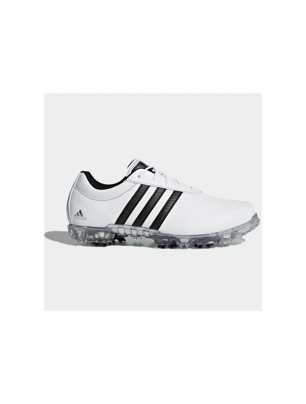 adidas adipure Flex Wide Golf Shoes White Core Black Silver Metallic