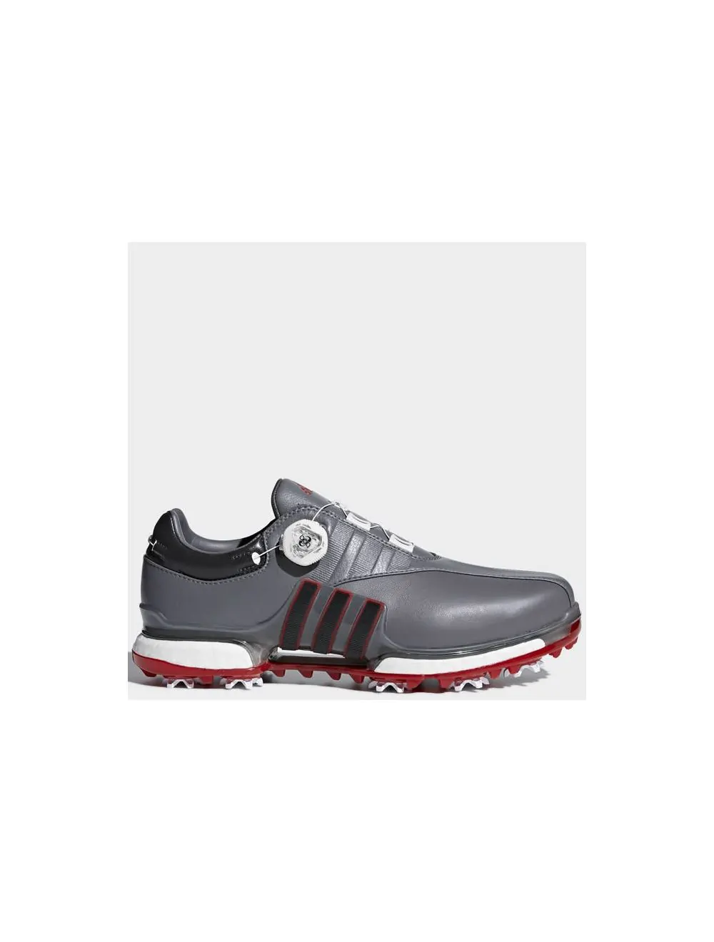 Tour360 eqt boa best sale golf shoe  grey/black/scarlet