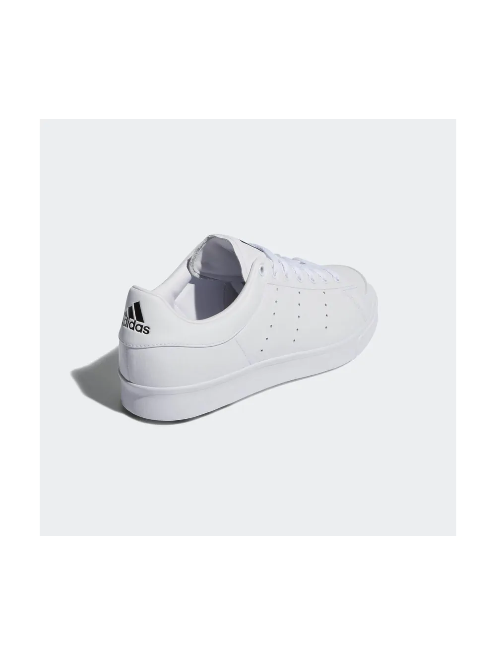 adidas Adicross Classic Leather Shoes - White/White/Core Black | adidas  Golf Shoes | Aslan Golf