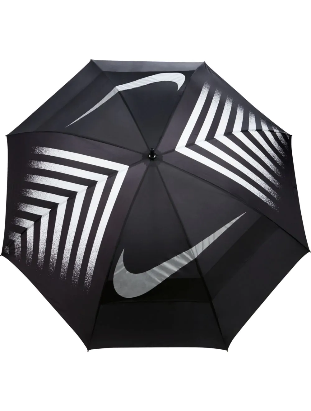 Nike Golf 62" Windsheer Lite III Umbrella - Black/White Aslan Golf