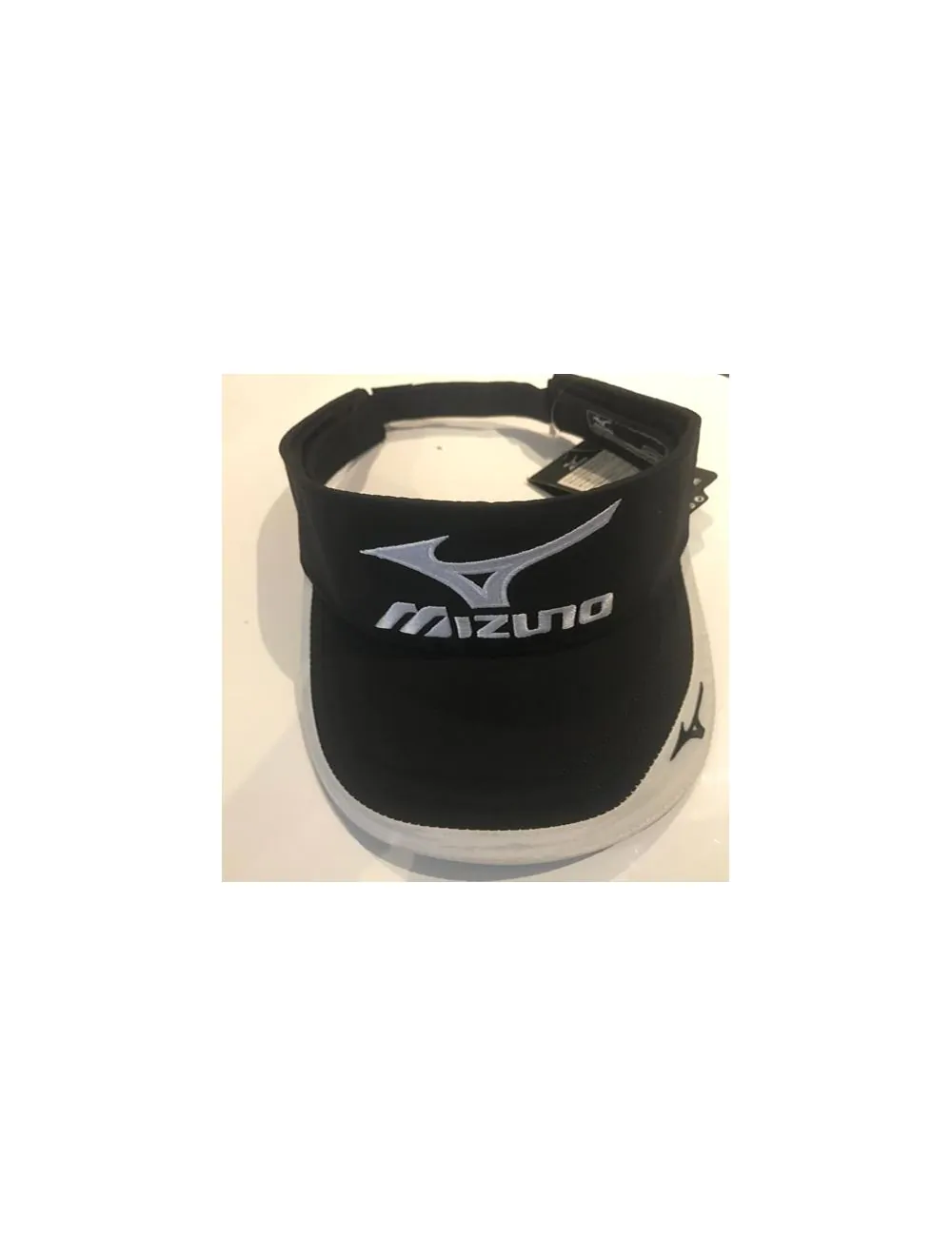 Mizuno Retro Tour Golf Visor Black White Aslan Golf