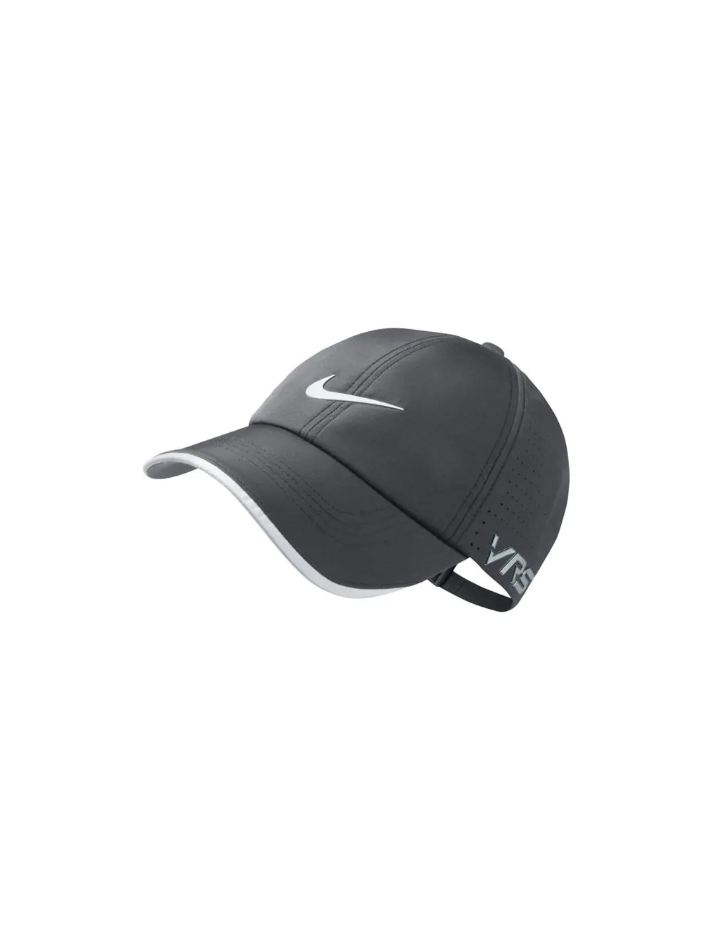 Nike Retro Tour RZN/VrS Hat Perforated Golf Cap - Dark Grey | Aslan Golf