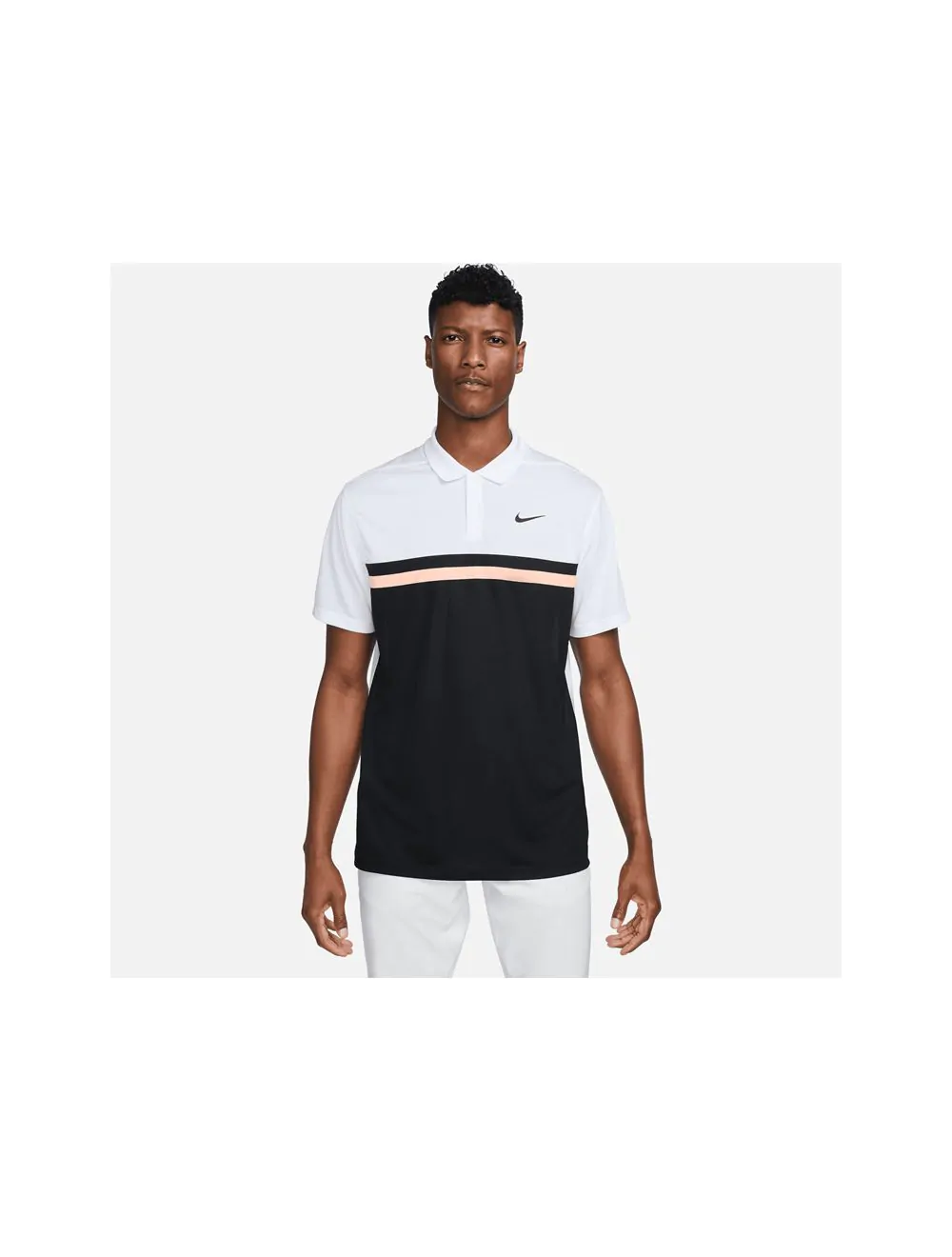 Orange nike golf polo online