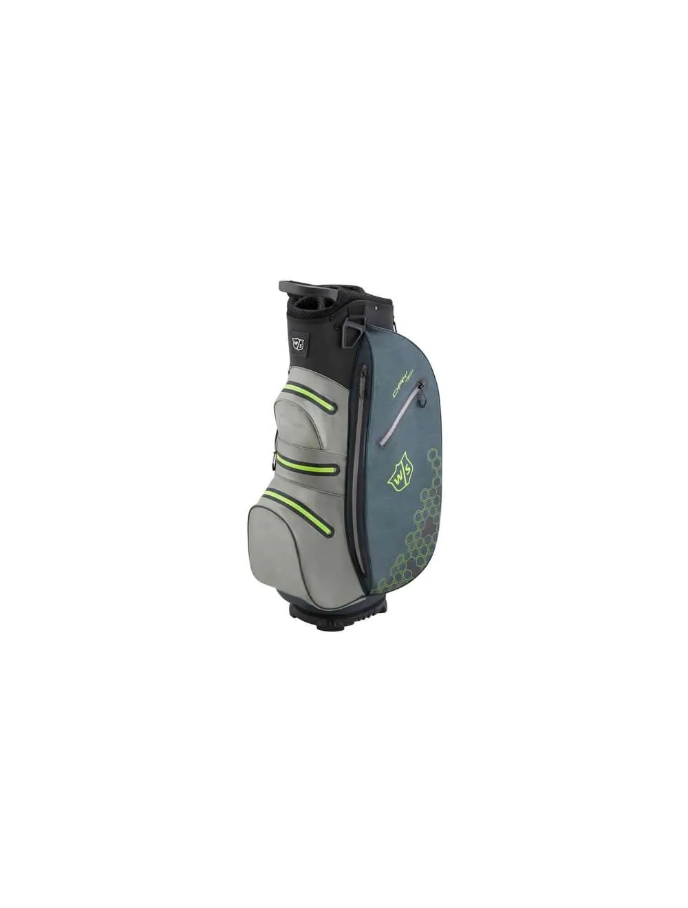 Wilson Staff Dry Tech II Cart Bag Black Green Aslan Golf