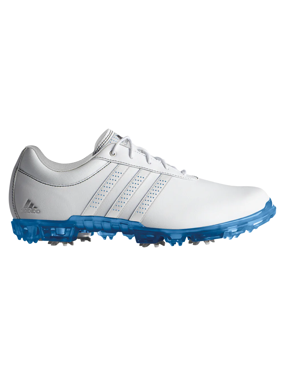 adidas adipure Wide Golf - White/Joy Blue/Joy Blue | Golf