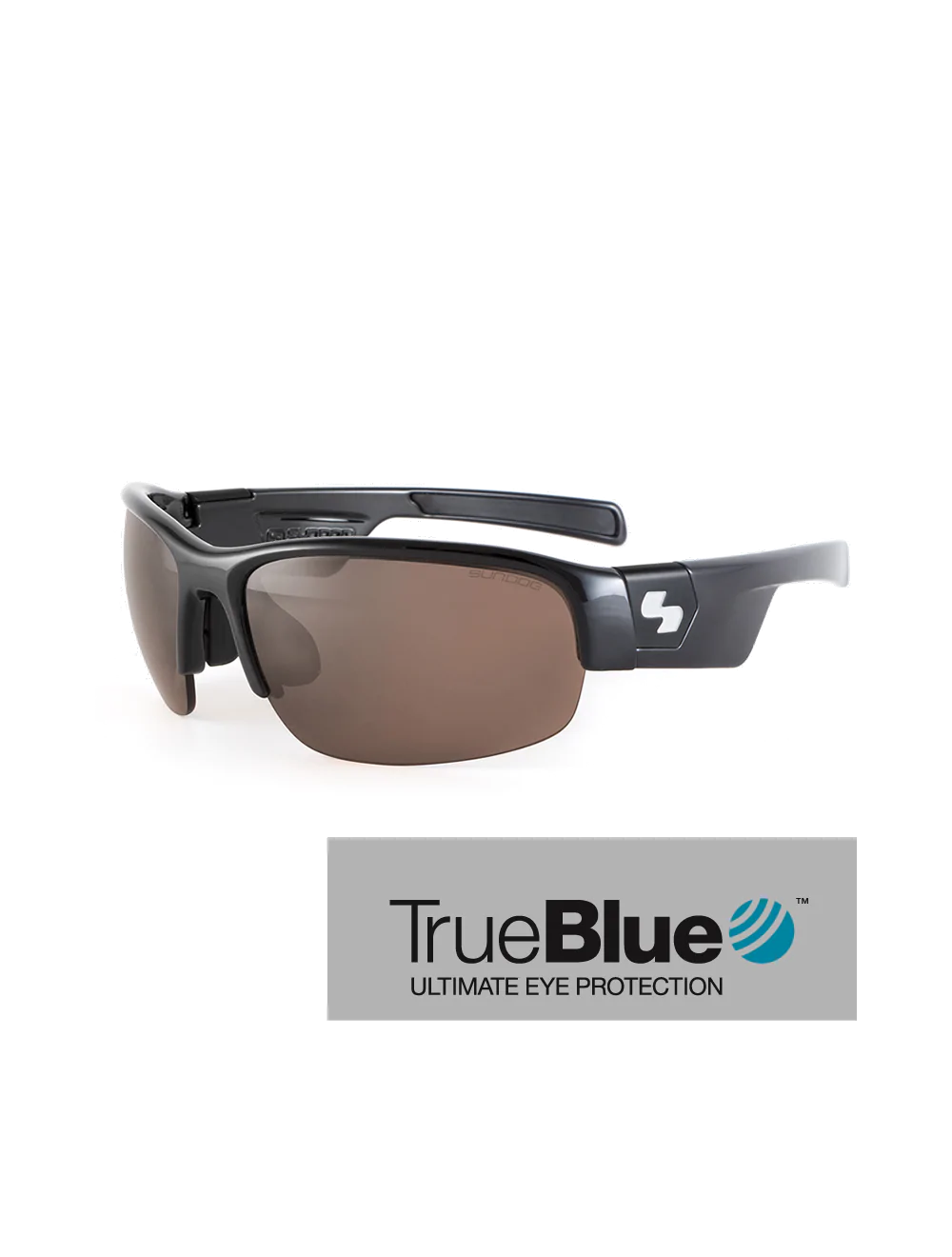 Sundog Evo Eyeware True Blue Shiny Black Brown FM Sundog