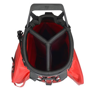 Wilson Staff Quiver Golf Stand Bag - Top View