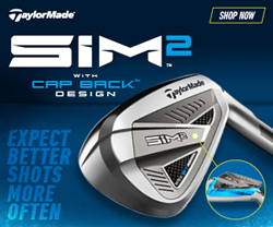 Taylormade Golf SIM2 Irons Banner